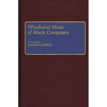 Woodwind Music of Black Composers