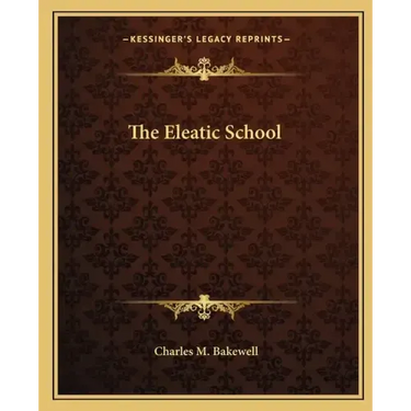 The Eleatic School