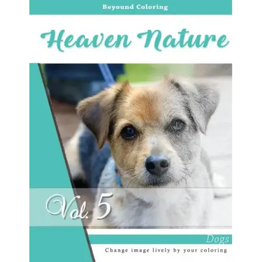 A Dogs: Grayscale Photo Adult Coloring Book of Animals, Relaxation Stress Relief Coloring Book: Series of coloring book for ad