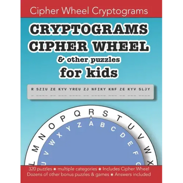 Cryptograms Cipher Wheel & other puzzles for kids: Education resources by Bounce Learning Kids