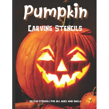 Pumpkin Carving Stencils: 50 Fun Stencils For All Ages and Skills (Halloween Crafts)
