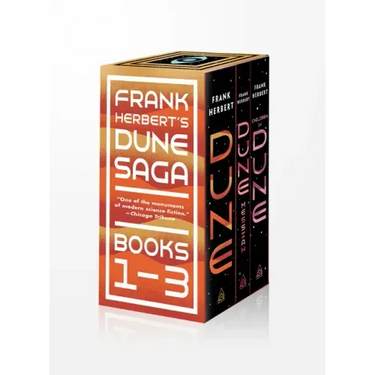 Frank Herbert's Dune Saga 3-Book Boxed Set: Dune, Dune Messiah, and Children of Dune