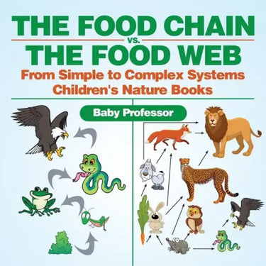 The Food Chain vs. The Food Web - From Simple to Complex Systems Children's Nature Books