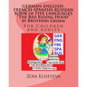 GERMAN-ENGLISH-FRENCH-SPANISH-RUSSIAN BOOK of FIVE LANGUAGES The Red Riding Hood by Brothers Grimm: For Children and Adults