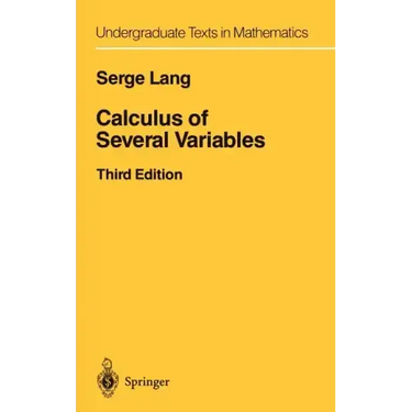 Calculus of Several Variables