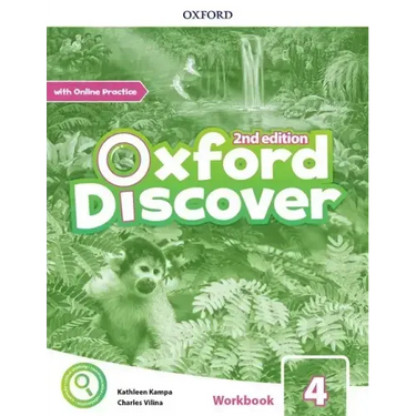 Oxford Discover 2e Level 4 Workbook with Online Practice