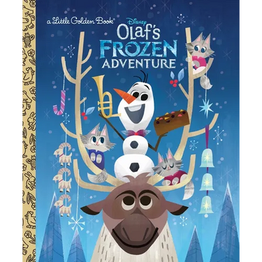 Olaf's Frozen Adventure Little Golden Book (Disney Frozen)