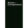 Wanted-Correspondence: Women's Letters to a Union Soldier