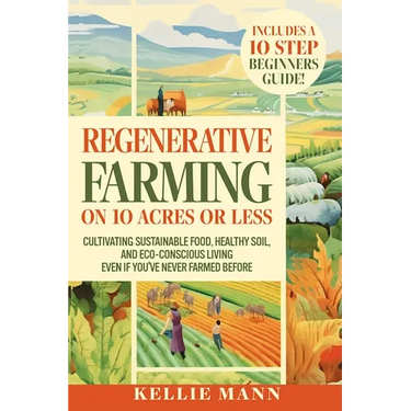 Regenerative Farming On 10 Acres Or Less: Cultivate Sustainable Food, Healthy Soil and Eco-Conscious Living, Even if You've Never Farmed Before