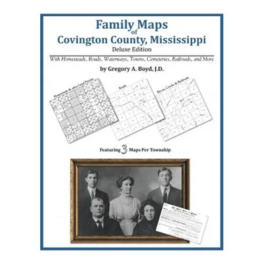 Family Maps of Covington County, Mississippi