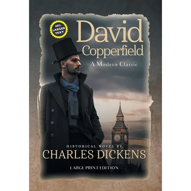 David Copperfield (Annotated, LARGE PRINT)