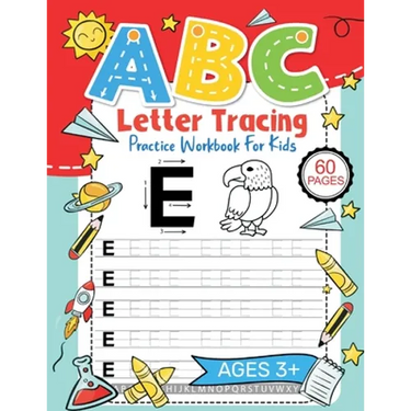 Letter Tracing Workbook: Practice Pen Control with Letters - Traceable Letters for Pre-K and Kindergarten for Ages 3-5