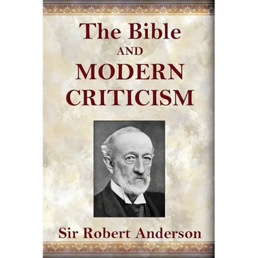 The Bible and Modern Criticism