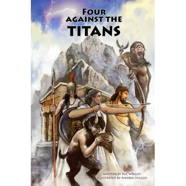 Four Against the Titans: Greek mythology pen-and-paper solo adventure game