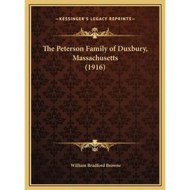 The Peterson Family of Duxbury, Massachusetts (1916)
