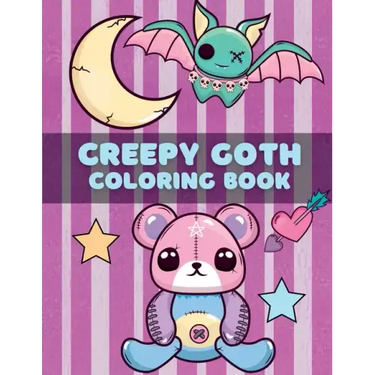 Creepy Goth Coloring Book