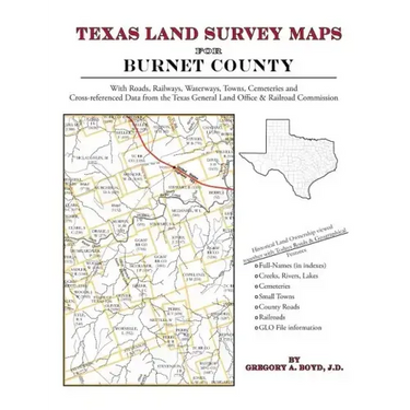 Texas Land Survey Maps for Burnet County