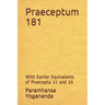 Praeceptum 181: With Earlier Equivalents of Praecepta 21 and 29