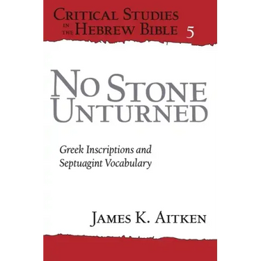 No Stone Unturned: Greek Inscriptions and Septuagint Vocabulary