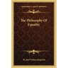 The Philosophy of Equality