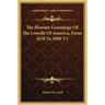 The Historic Genealogy of the Lowells of America, from 1639 to 1899 V1