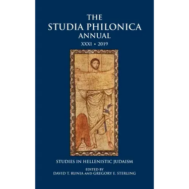 The Studia Philonica Annual XXXI, 2019: Studies in Hellenistic Judaism