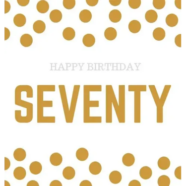 Happy 70th Birthday Guest Book (Hardcover): Happy 70th Birthday Guest book, party and birthday celebrations decor, memory book, 70th birthday, happy b