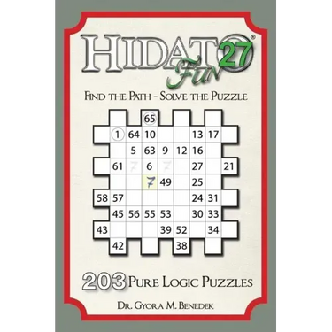 Hidato fun 27: 203 New Logic Puzzles