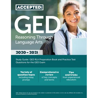 GED Reasoning Through Language Arts Study Guide: GED RLA Preparation Book and Practice Test Questions for the GED Exam