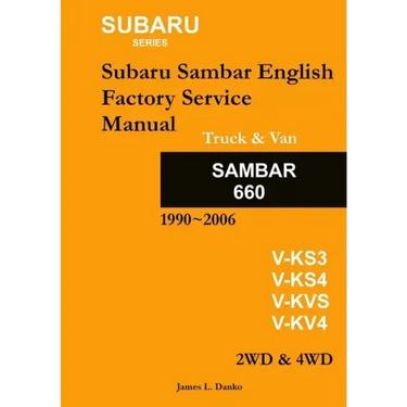 Subaru Sambar English Service Manual