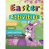 Easter Activities: Easter book with coloring, mazes, sudoku, DOT TO DOT, math, and drawing for children - Easter gift for children