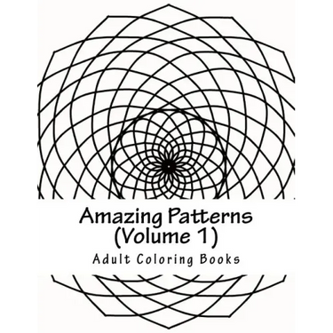 Amazing Patterns, Volume 1: Adult Coloring Book