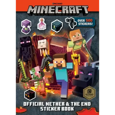 Minecraft Official the Nether and the End Sticker Book (Minecraft)
