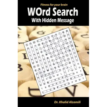 Word Search With Hidden Message: Train your brain anywhere, anytime! - 120 Puzzles for Adults