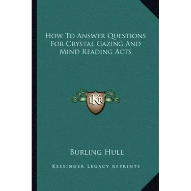 How to Answer Questions for Crystal Gazing and Mind Reading Acts