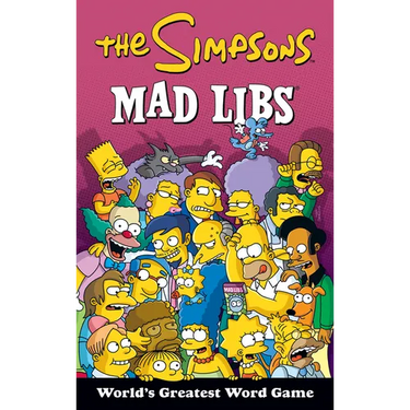 The Simpsons Mad Libs