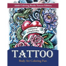 Tattoo Body Art Coloring Fun - Adult Coloring Books Tattoos Edition