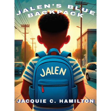 Jalen's Blue Backpack