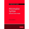 Minimalist Syntax