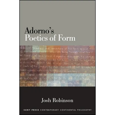 Adorno's Poetics of Form
