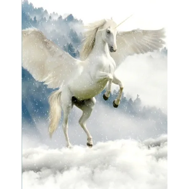 Unicorn Notebook: 100 Pages 8.5" X 11" Wide Ruled Line Paper