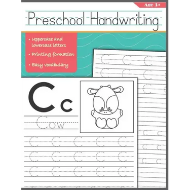 Preschool Handwriting: First Tracing Letters Alphabet Books for Kids