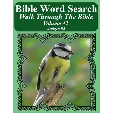 Bible Word Search Walk Through The Bible Volume 42: Judges #4 Extra Large Print