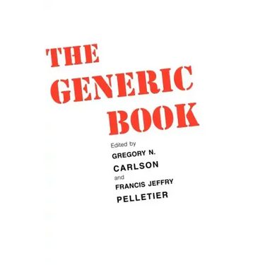 The Generic Book: The Semantics of Generics