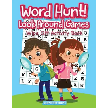 Word Hunt! Look Around Games: Wipe Off Activity Book / Hidden PICS