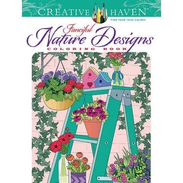 Creative Haven Fanciful Nature Designs Coloring Book