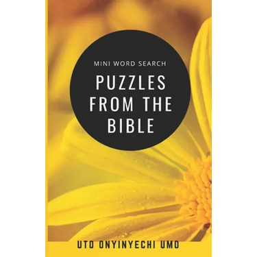 Mini word search puzzles from the Bible