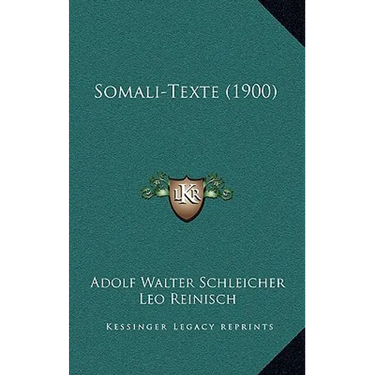 Somali-Texte (1900)