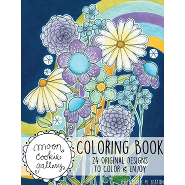 Moon Cookie Gallery Coloring Book #3