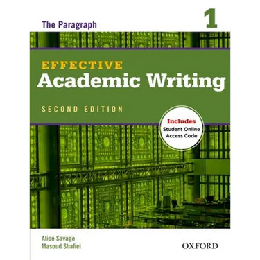 Effective Academic Writing 1: The Paragraph